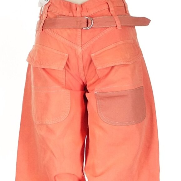 NWT FREE PEOPLE We The Free Waterfall Baggy Wide Leg Jeans Boho Size 24S $148 - Picture 8 of 16